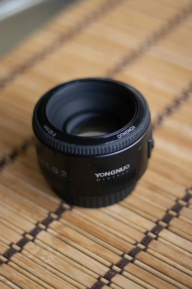 LENTE CANON 50MM YONGNUO (USADO)