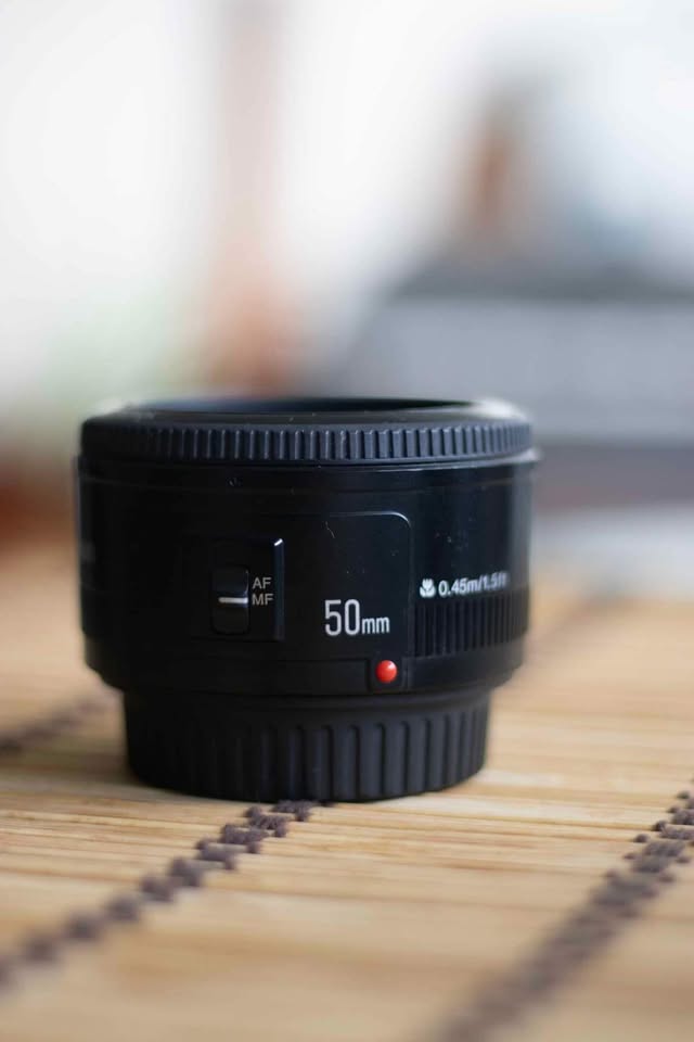 LENTE CANON 50MM YONGNUO (USADO)