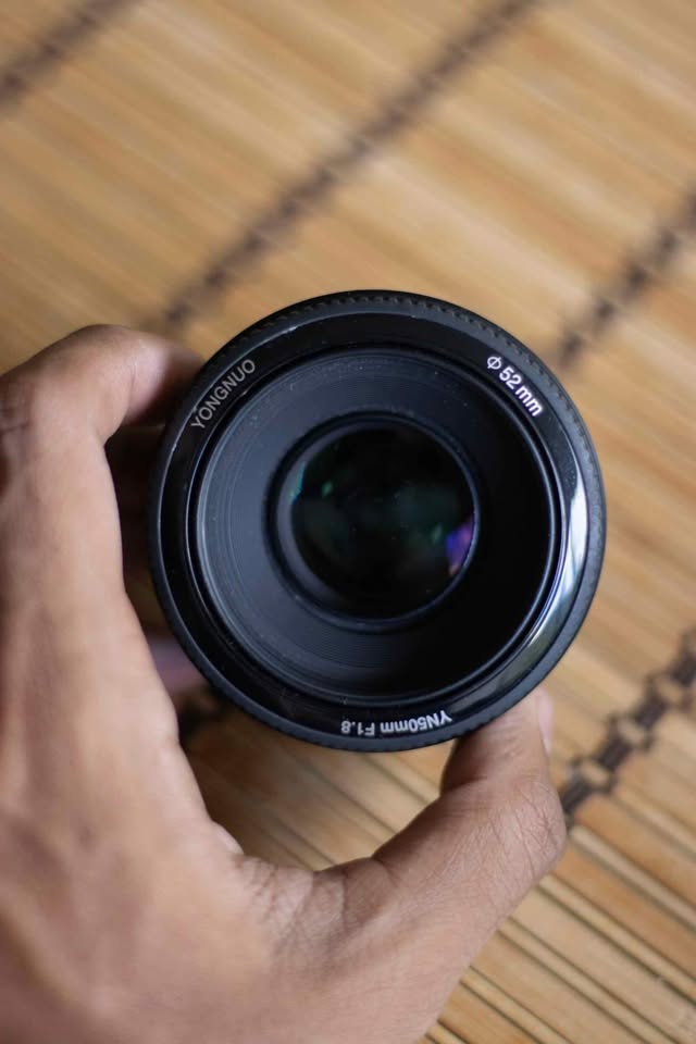 LENTE CANON 50MM YONGNUO (USADO)